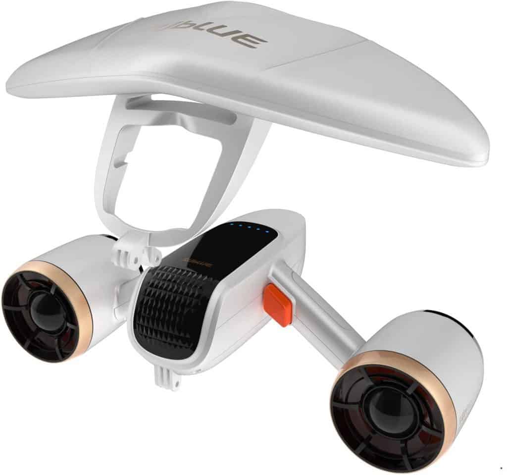 Underwater scooter with best camera & best for multiple divers- WINDEK SUBLUE WhiteShark Mix