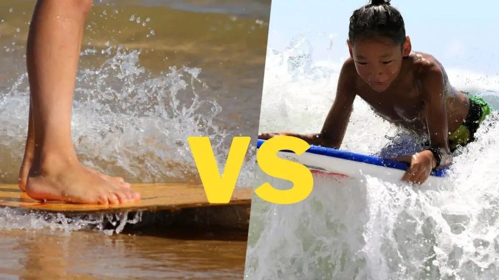 Skimboarding vs bodyboarding