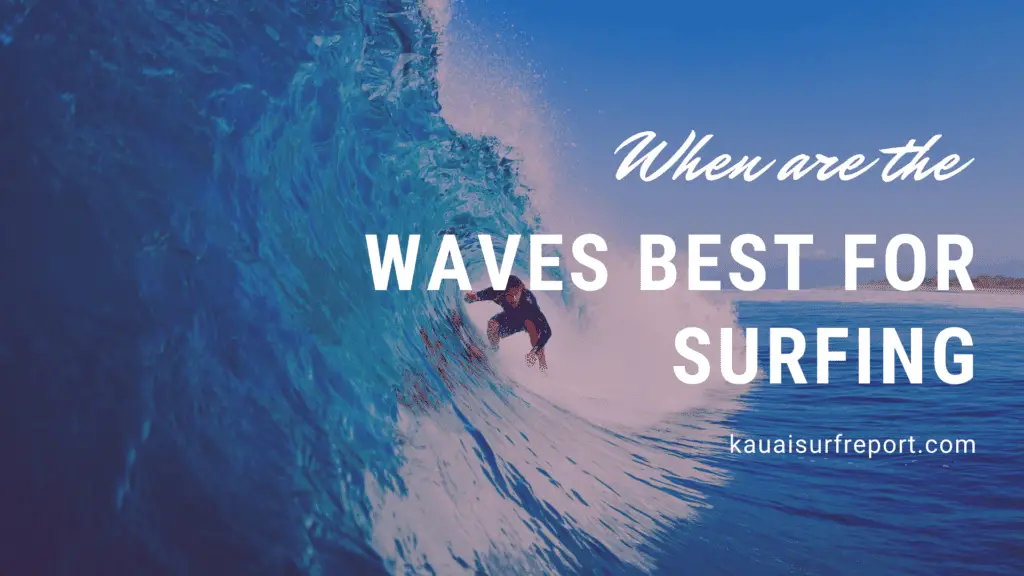 When are the waves best for surfing? What conditions to look for